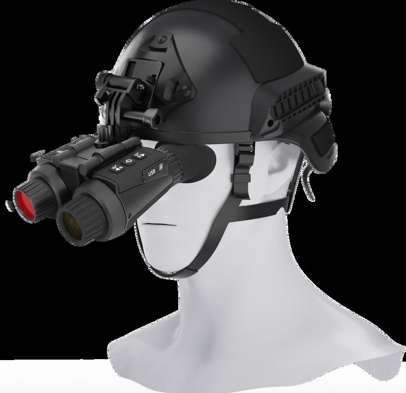 واجهة USB، فتحة TF، نطاق مسافة بؤبؤ قابلة للتعديل 60-72 مم، مصممة للتطبيقات البصرية، تعمل ببطارية ليثيوم أيون 4000 مللي أمبير