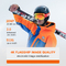 Bulit in 1600 mA replaceable battery WIFI real-time recording Ski Helmet Camera