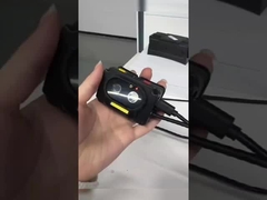 المصباح الأمامي مصباح ضوئي كاميرا الخوذة كاميرات المراقبة السلكية واللاسلكية للعمال في موقع البناء