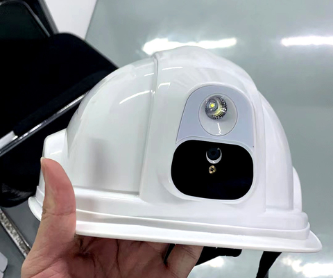MTK6739 SOS Helmet Camera 4G GPS Wifi Live Stream لبناء التعدين